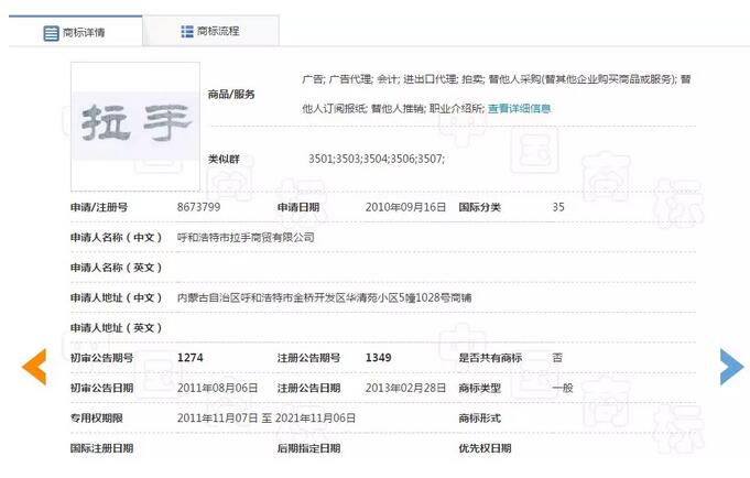 商標的在先使用大于持有商標？“拉手”商標爭議拉鋸戰(zhàn)打響