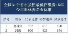 繳納社保15年能領(lǐng)多少錢(15年社保退休工資表)